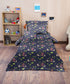 100% Cotton Blue Bear and Llama Quilt Cover